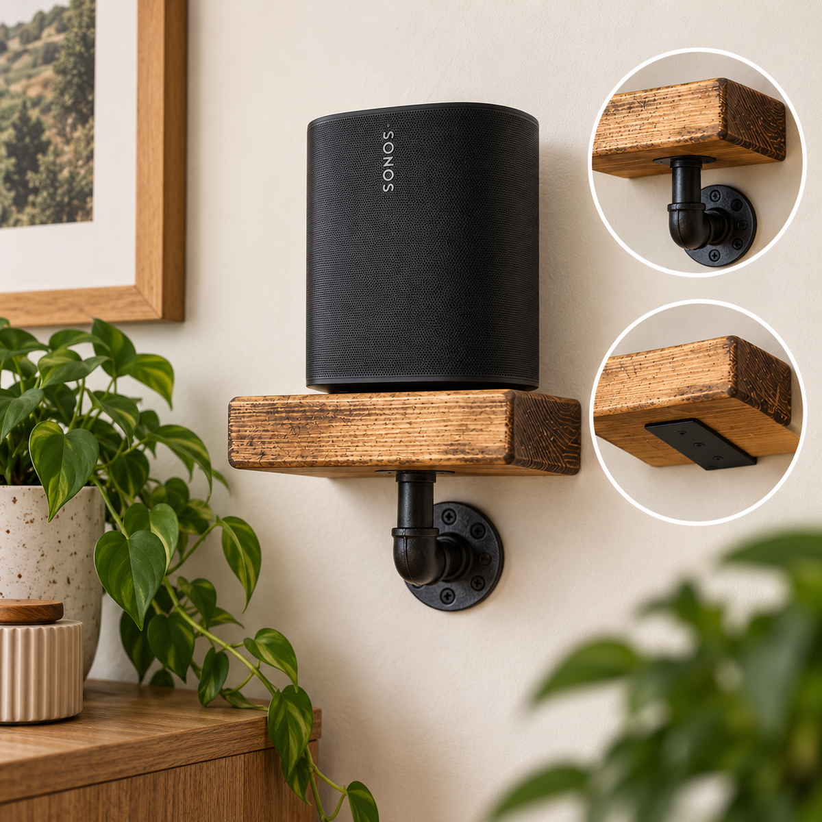 Pair of Speaker shelves