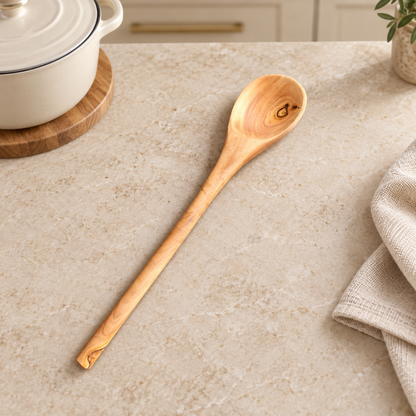 Olive Wood Utensil Set – Cooking Spoon & Spatula