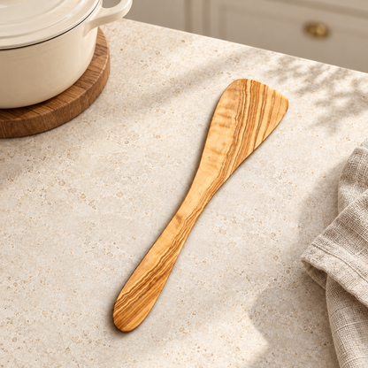 Olive Wood Utensil Set – Cooking Spoon & Spatula